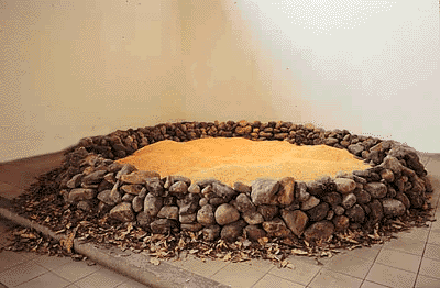 Nosotros los hombres, 1998, instalación.