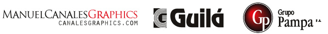 Patrocinadores: CanalesGraphics.com - Guilá - Grupo Pampa S.A.