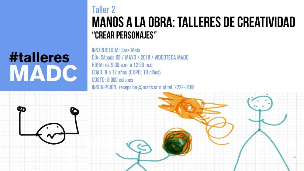 Talleres Manos a la Obra con la artista Sara Mata