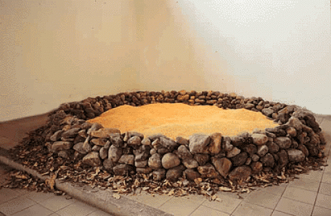 Nosotros los hombres, 1998, instalación.